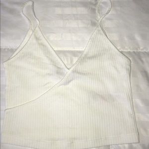 Topshop White Tank Top